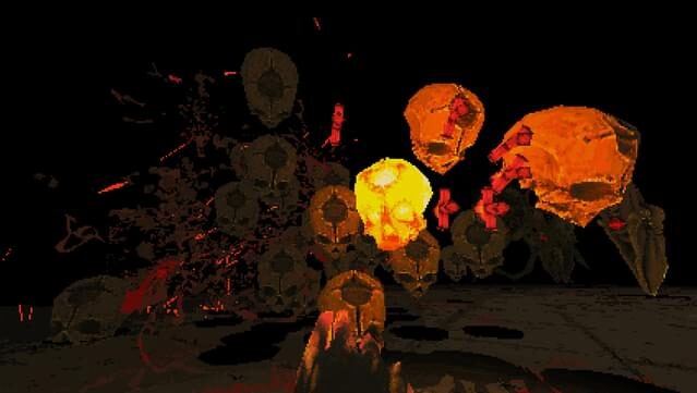 Devil Daggers Gameplay Screenshot