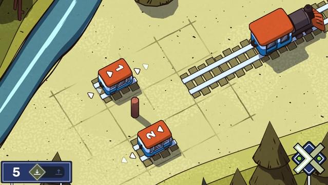 Railbound Gameplay Screenshot