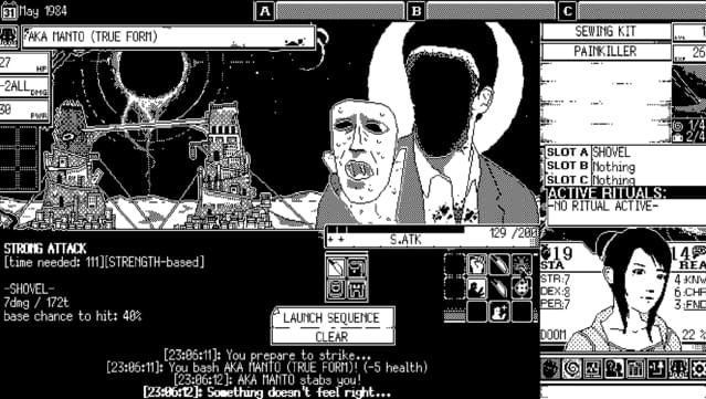 WORLD OF HORROR PC Screenshot