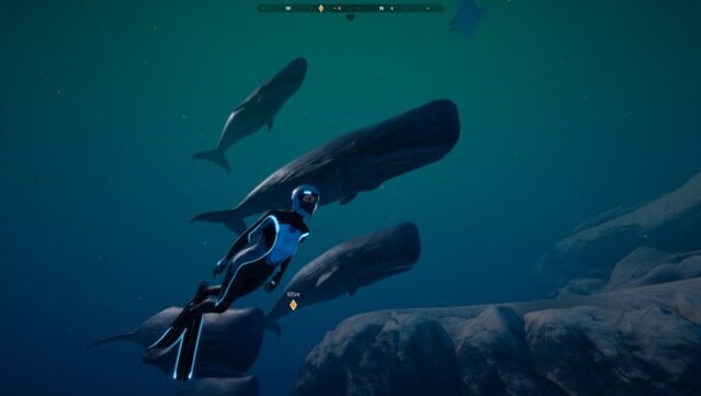 Beyond Blue Gameplay Screenshot