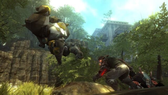 Bionic Commando Gameplay Screenshot