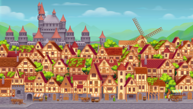 Cat Search in Medieval Times PC Screenshot