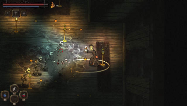 Middle Evil: The Priest Gameplay Screenshot