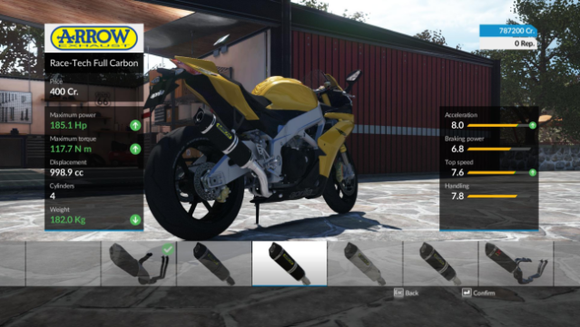 RIDE Gameplay Screenshot