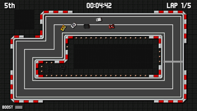 Retro Pixel Racers Gameplay Screenshot