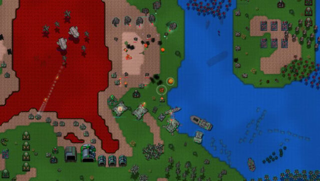 Rusted Warfare – RTS Gameplay Screenshot