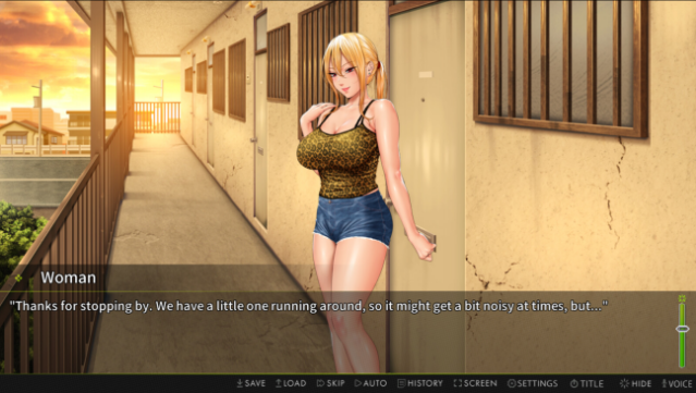 Saving Mrs. Hinako Gameplay Screenshot