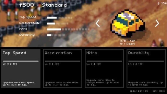 Super Pixel Racers PC Screenshot