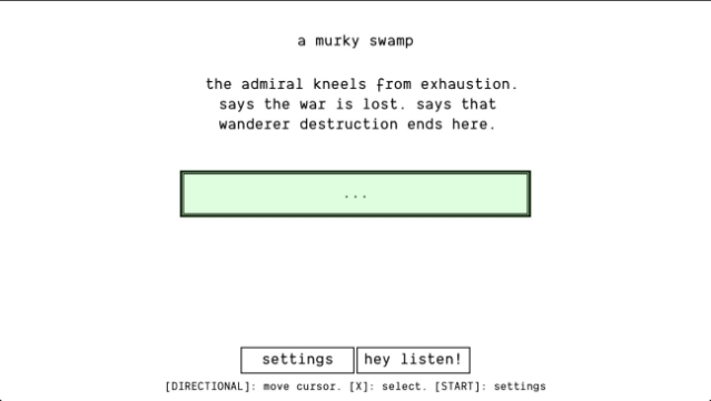 The Ensign PC Screenshot