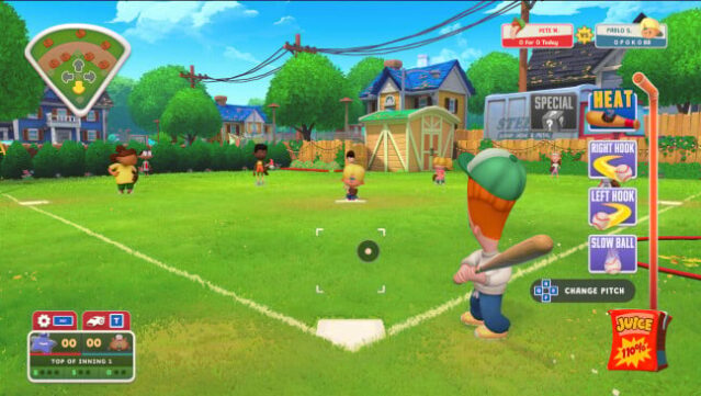 Backyard Baseball Gameplay Screenshot