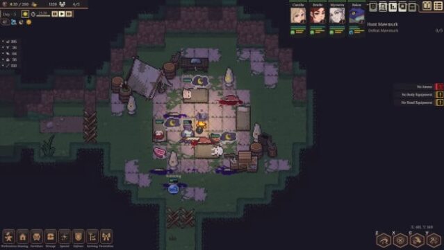 Dungeon Settlers Gameplay Screenshot